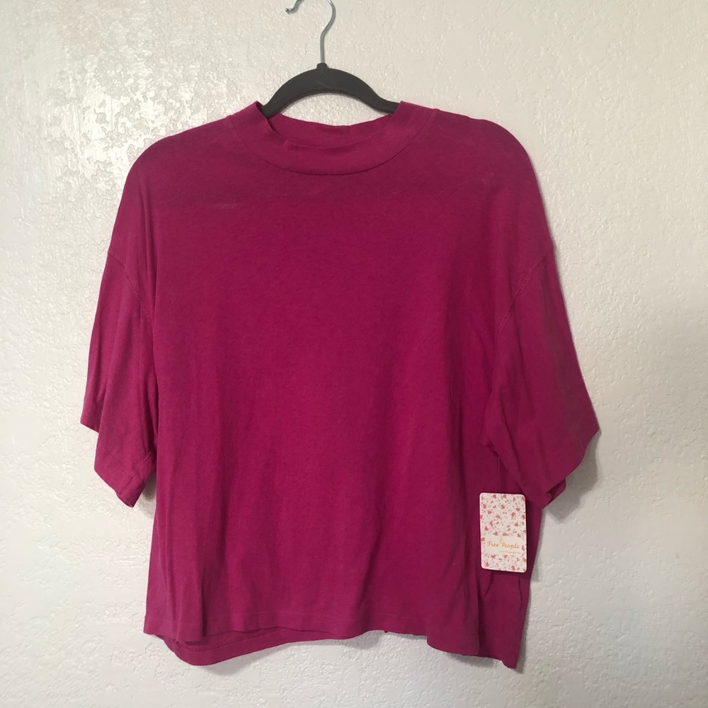 Free people mock neck top